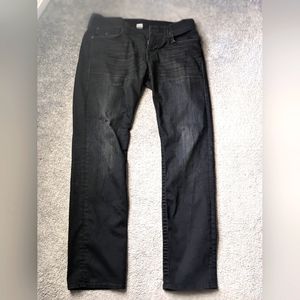 True Religion Geno Relaxed Slim Black 32 Jeans